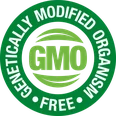 GMO free emblem used on the Horsewood sales page