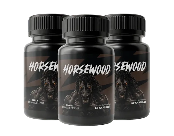 Horsewood 3 bottles order, front labels showing 60 capsules a bottle