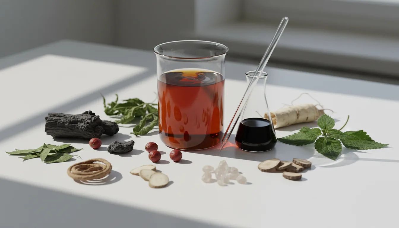 A laboratory scene from the Horsewood marketing set